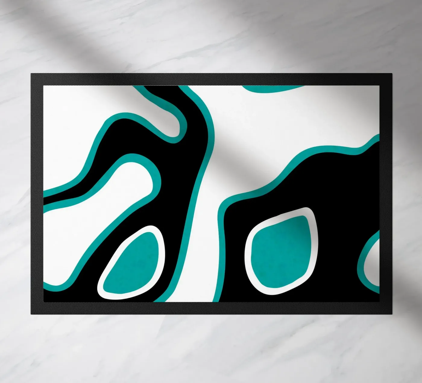 AA5 Fußmatte von shellybremmer -swirls