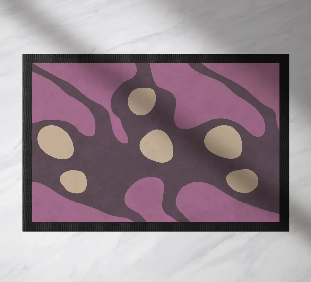 AA3 deurmat van shellybremmer -swirls