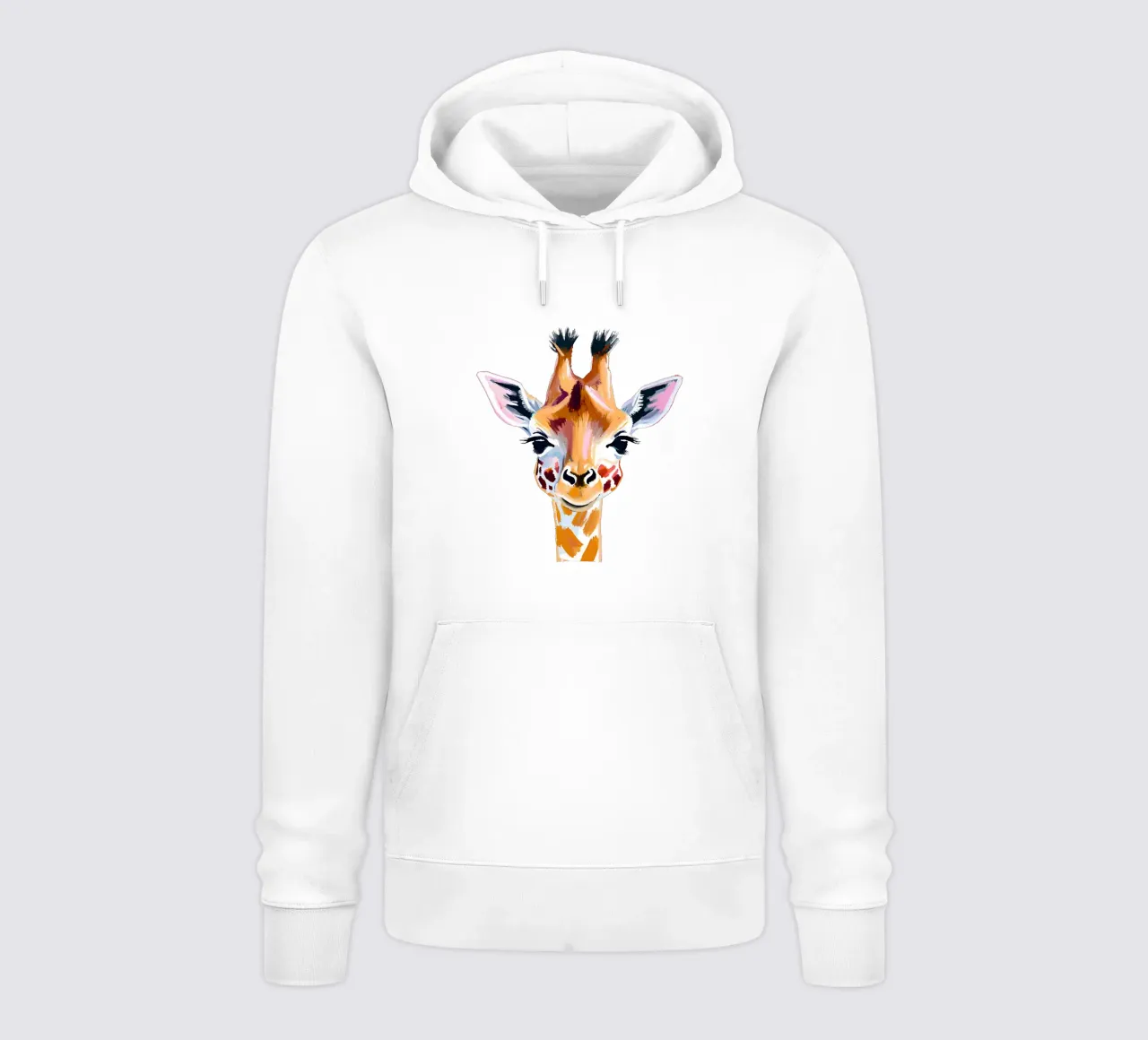 Kleine Giraffe felpa con cappuccio da Ohkimiko