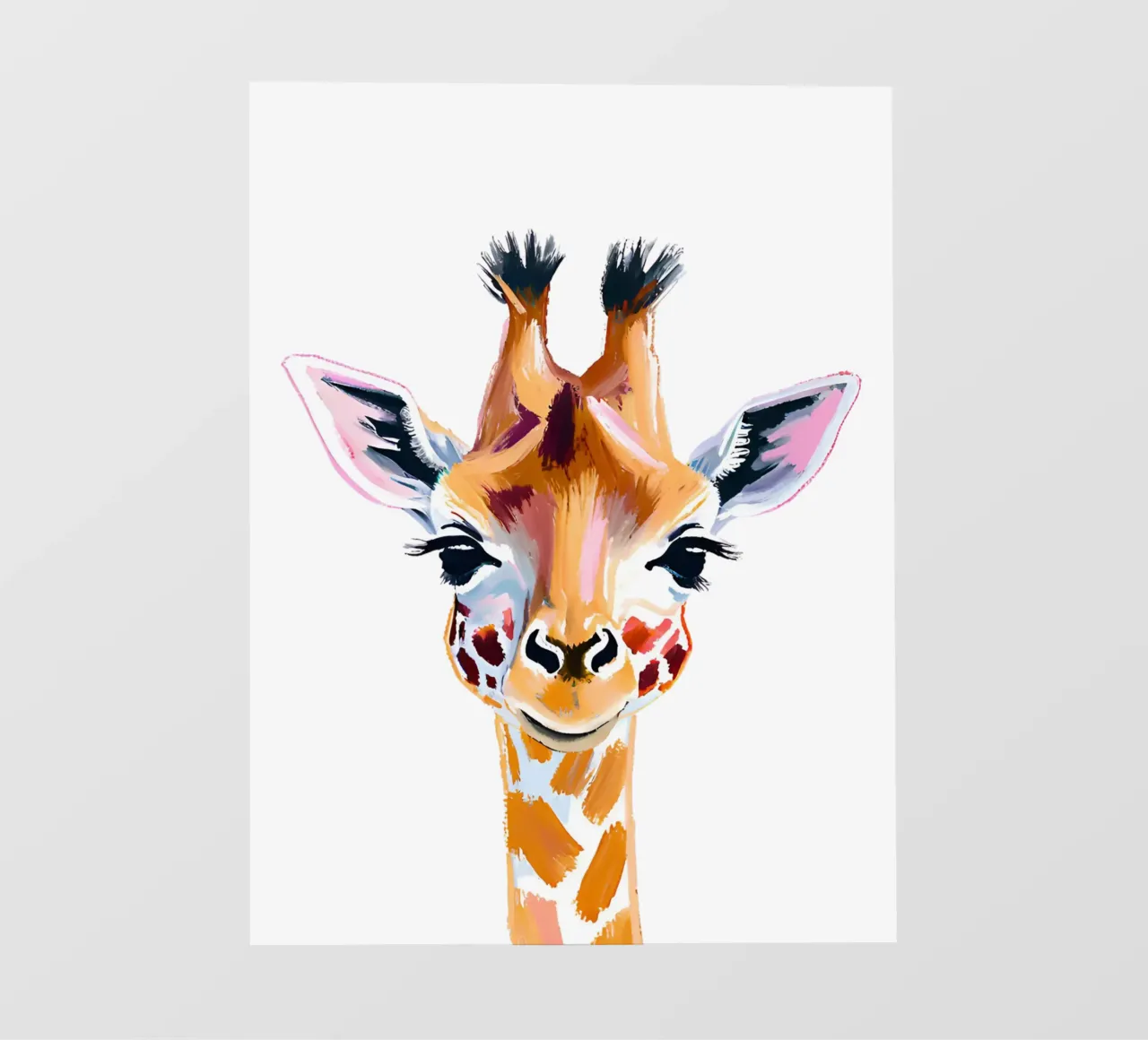 Kleine Giraffe photo wallpaper by Ohkimiko