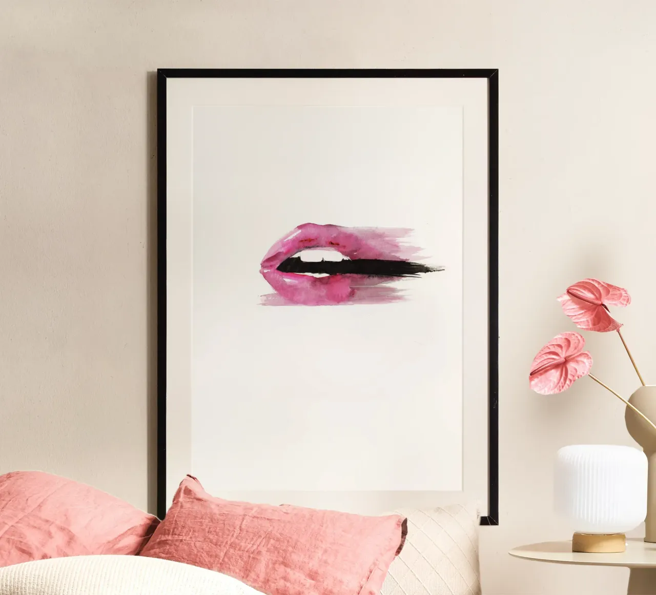 Princess Streak So Stylish poster con telaio in plastica da Victoria Verbaan