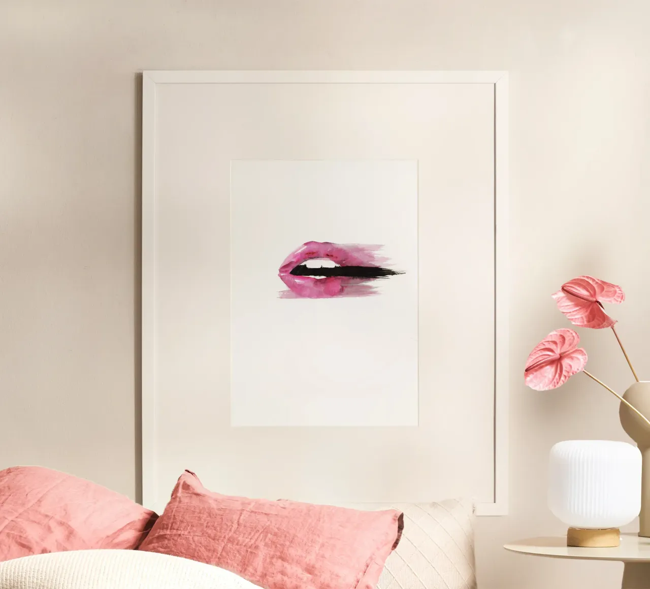 Princess Streak So Stylish poster con telaio in plastica da Victoria Verbaan