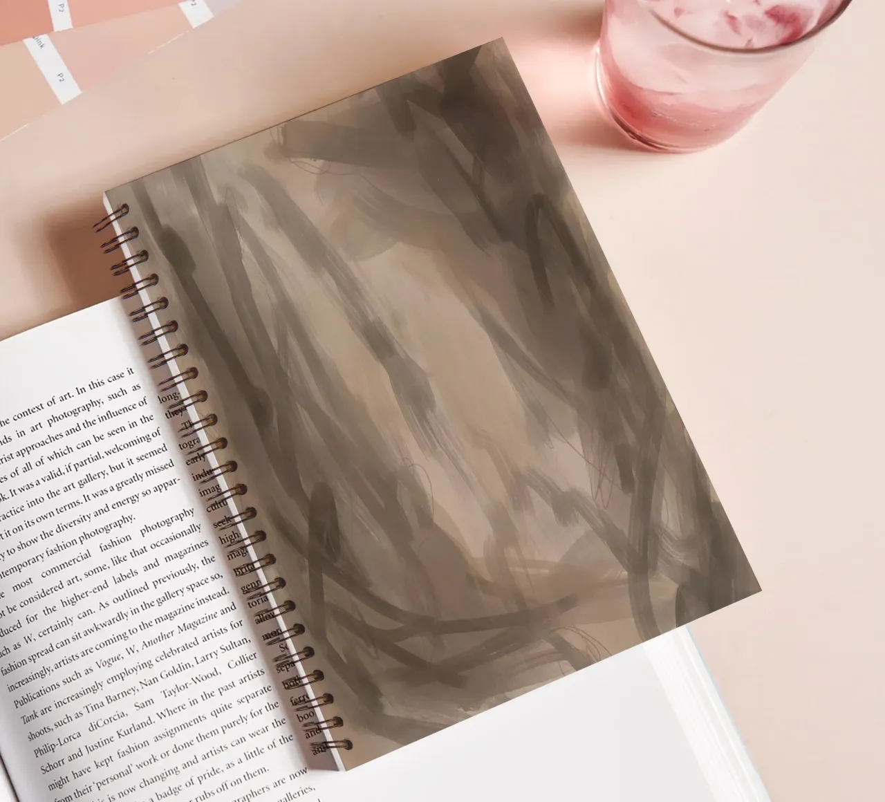 Spontaneity spiral notebook by Studio B