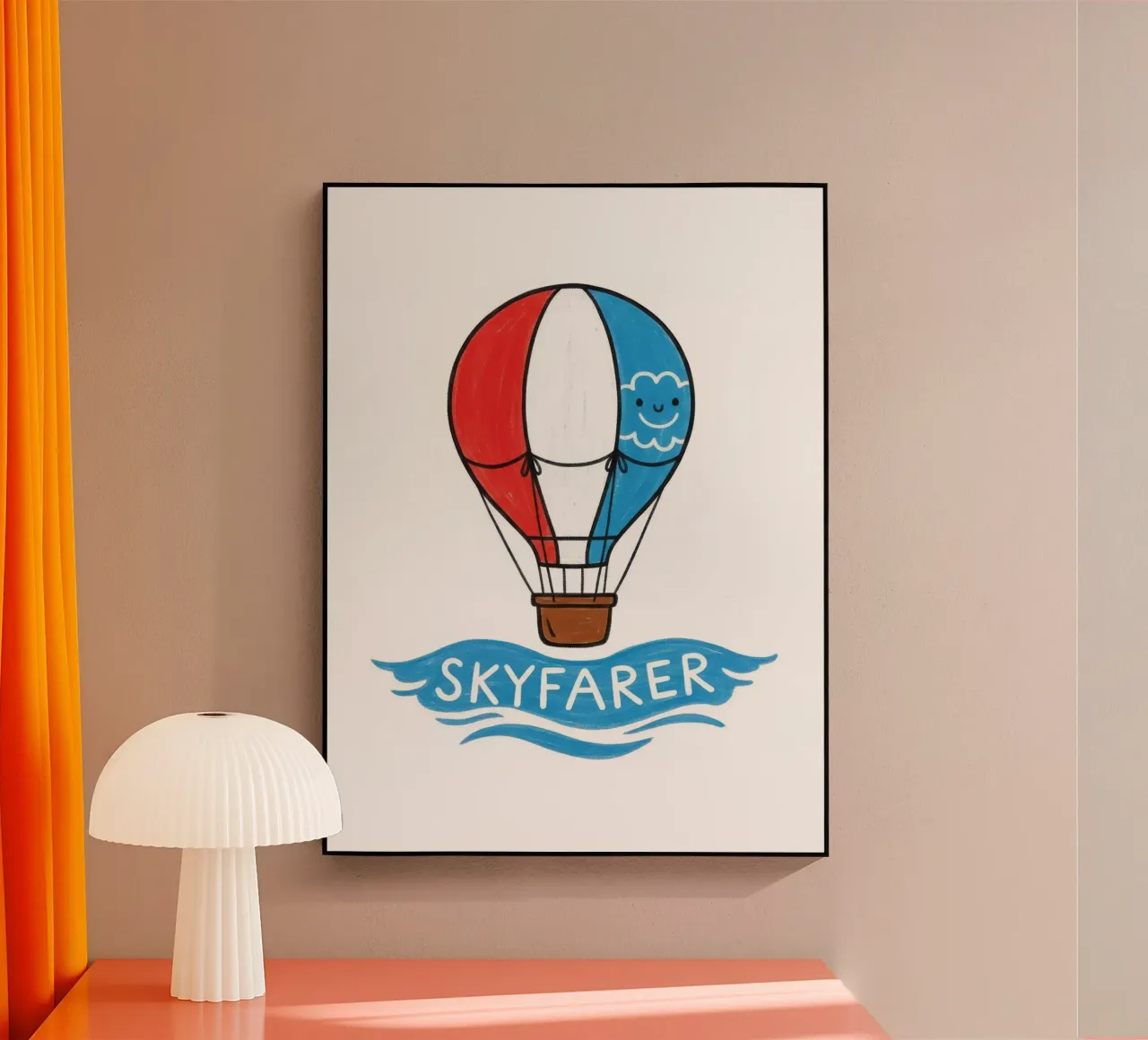 Sognatore celeste plexiglass da Good Cracks