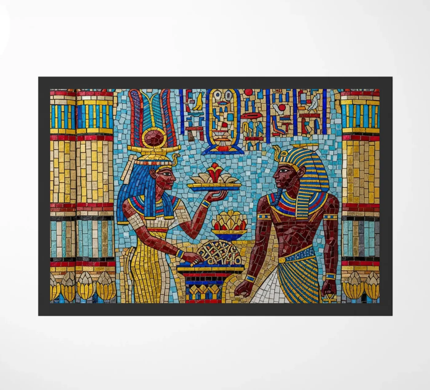 SACRED CEREMONY doormat by ArtPlane