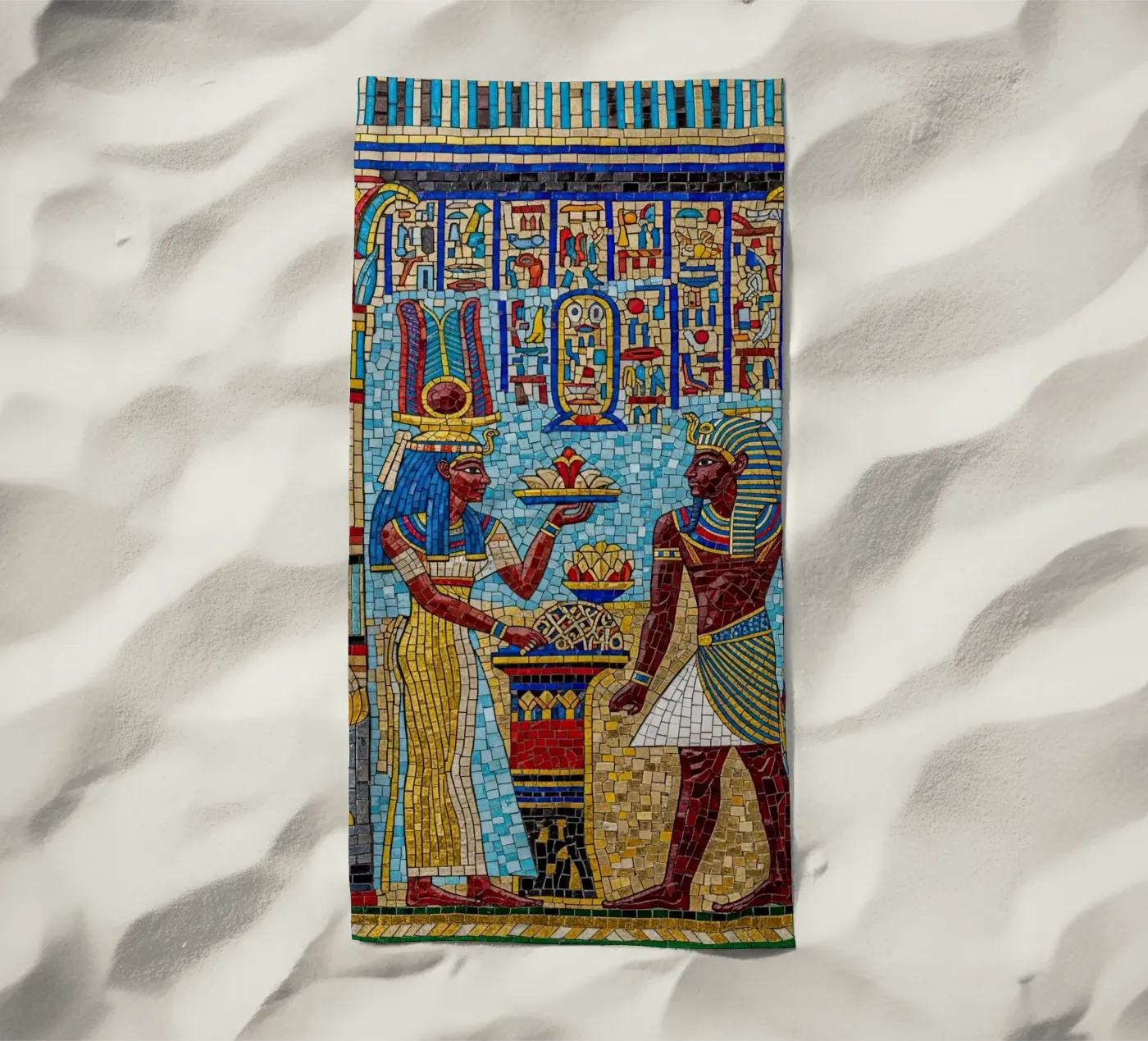 SACRED CEREMONY strandhanddoek van ArtPlane