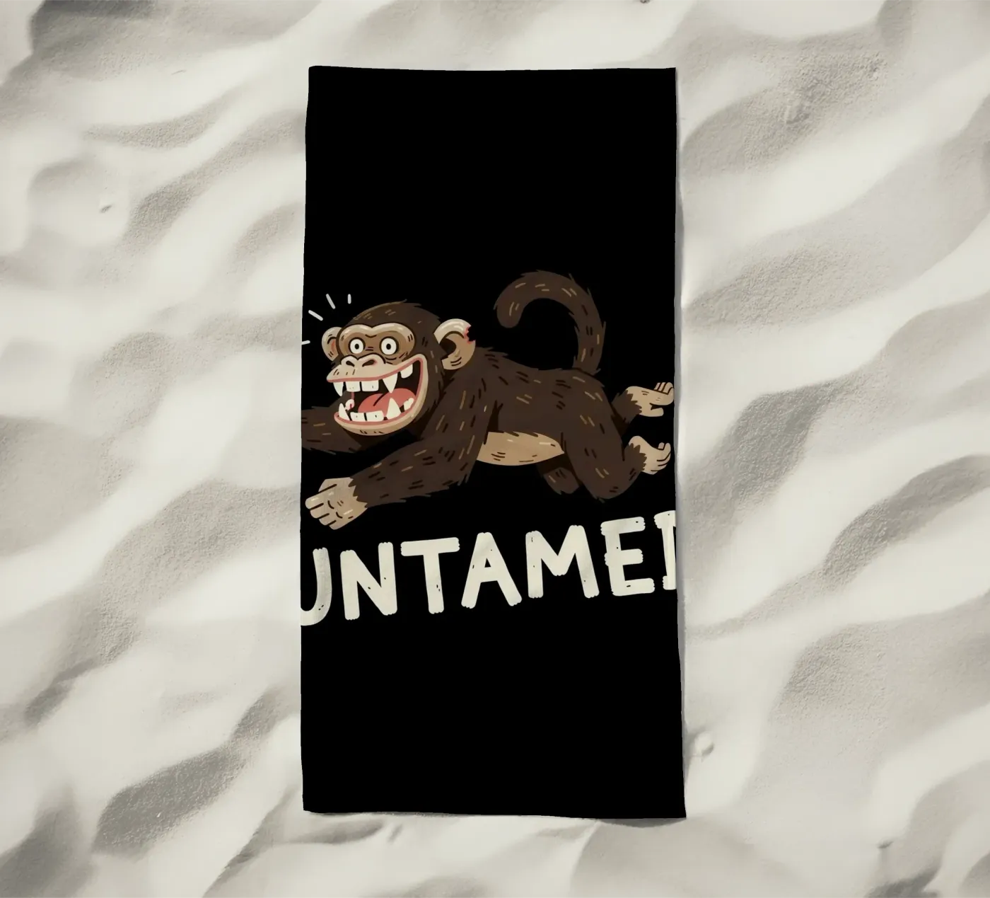 Wild Ongetemd Instinct strandhanddoek van Good Cracks