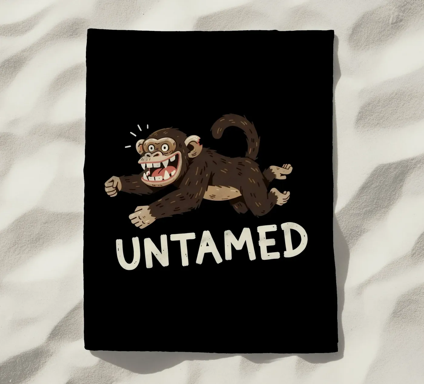 Wild Ongetemd Instinct strandhanddoek van Good Cracks