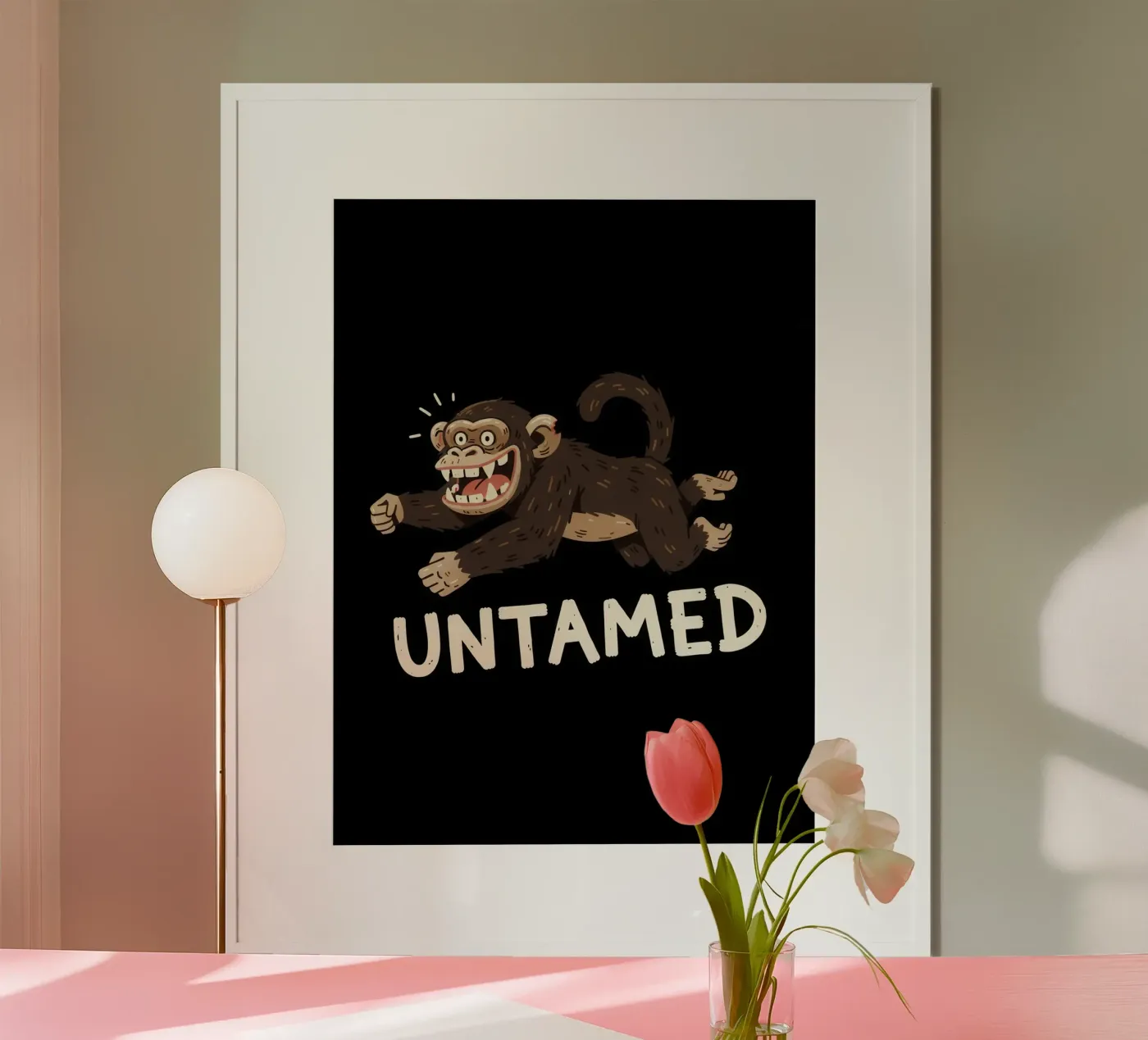 Wild Untamed Instinct Poster von Good Cracks