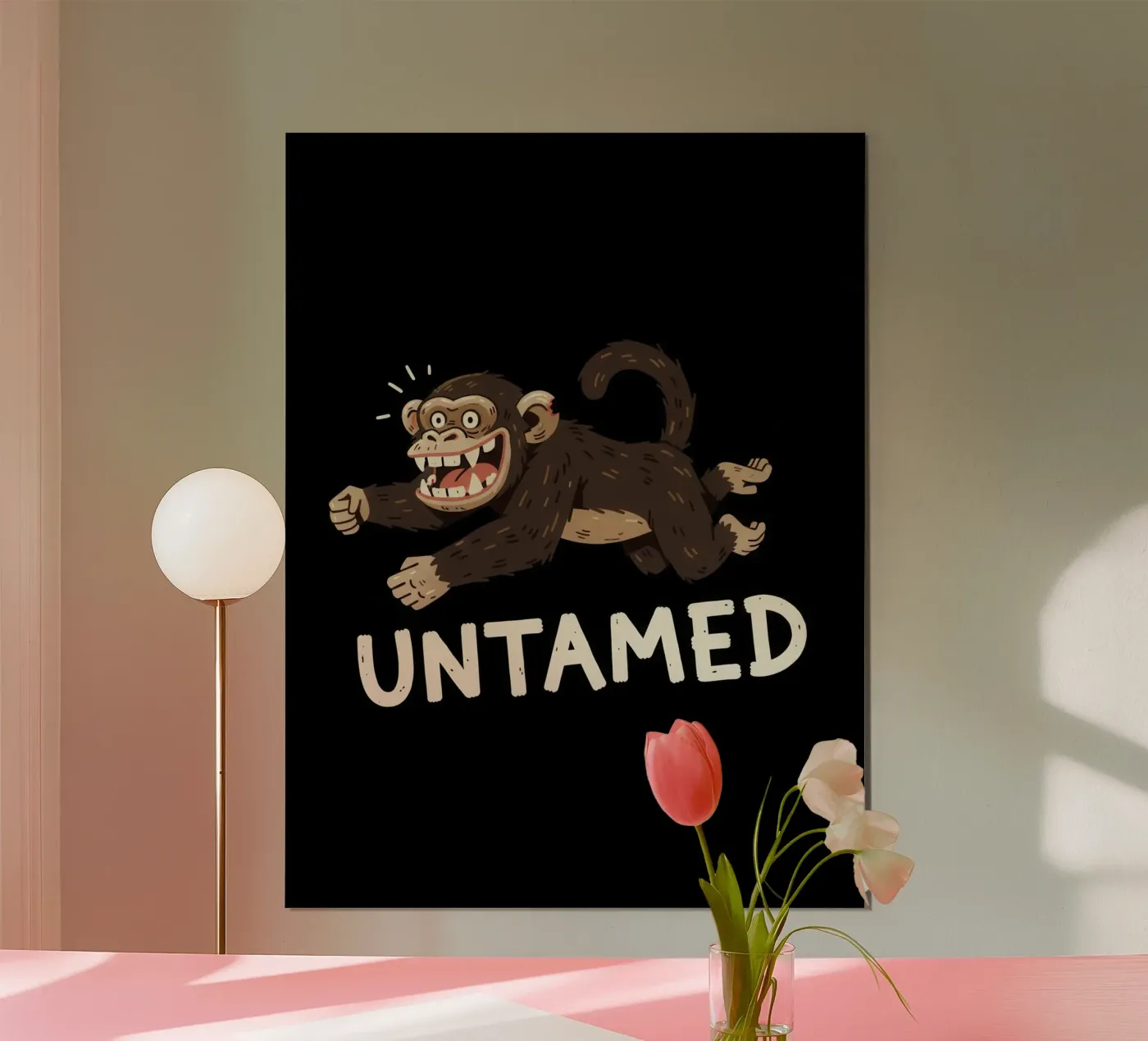 Wild Untamed Instinct Poster von Good Cracks