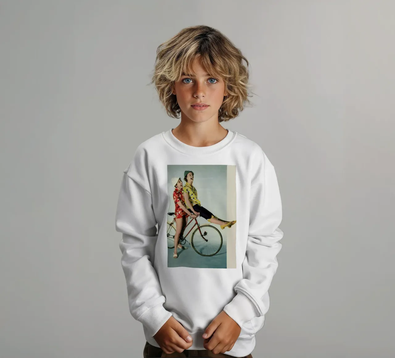 Cycling Is So Much Fun felpa bambino da Hemingway Design