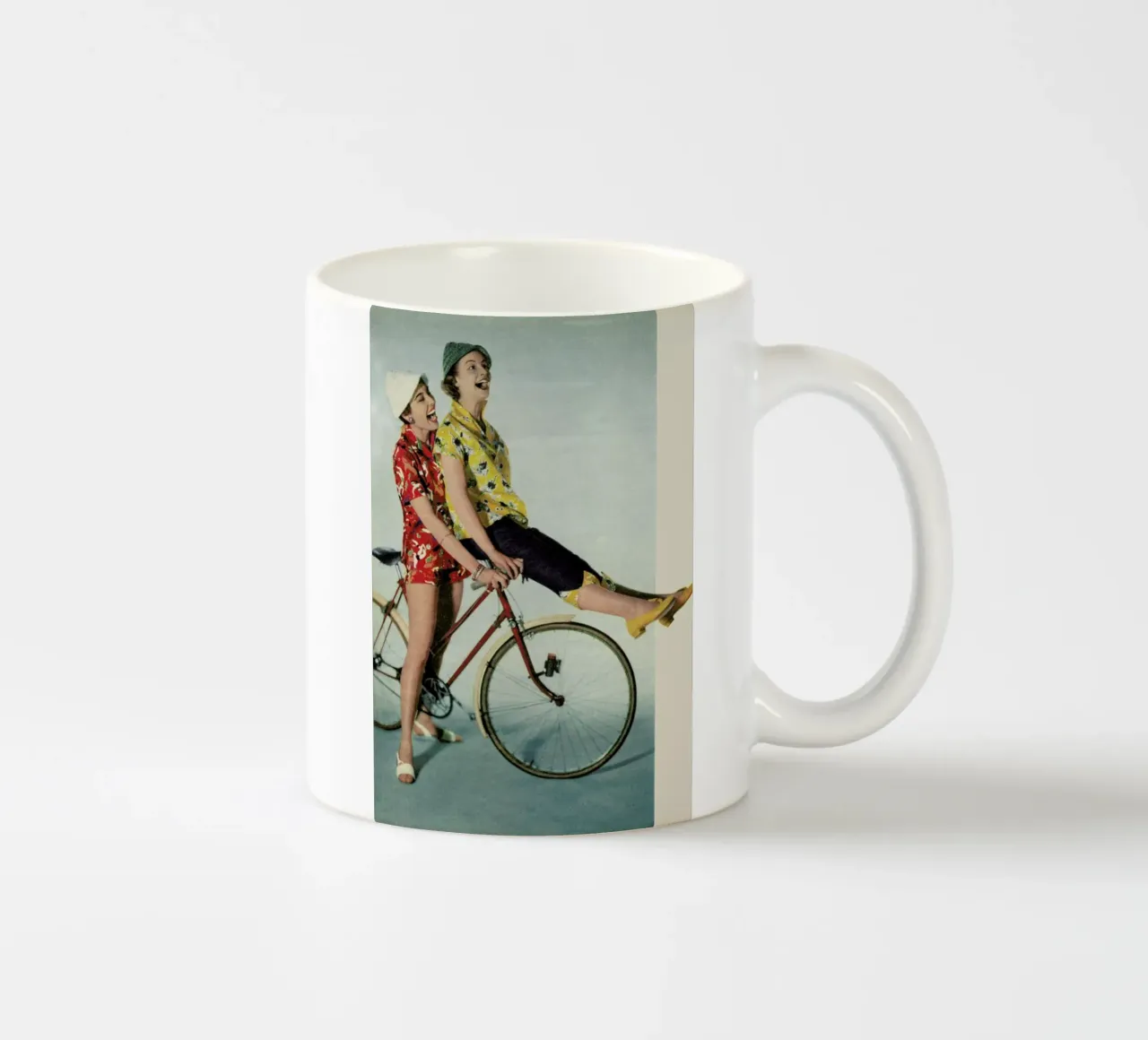Cycling Is So Much Fun tazza in ceramica da Hemingway Design