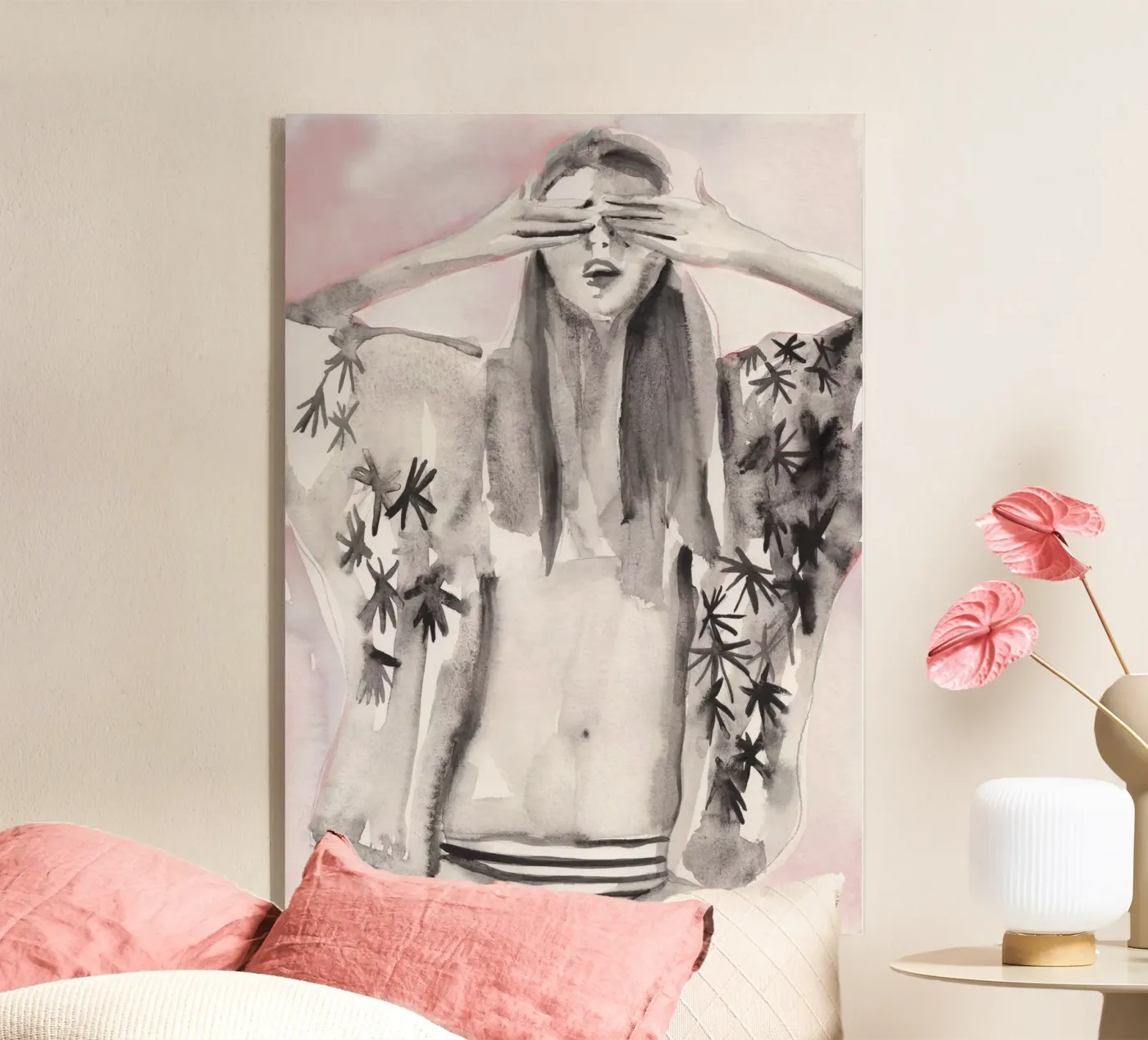 Kitty in Mink acrylic glass by Victoria Verbaan