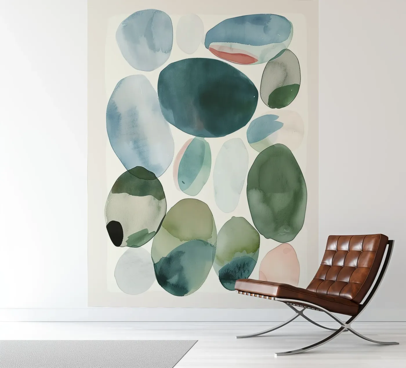 Organic Forms fotobehang van softsoul