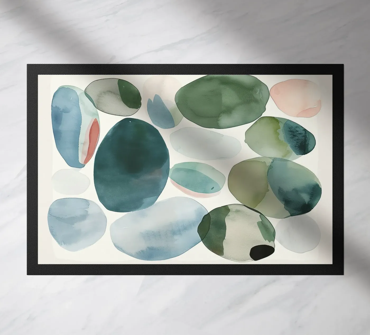 Organic Forms Fußmatte von softsoul