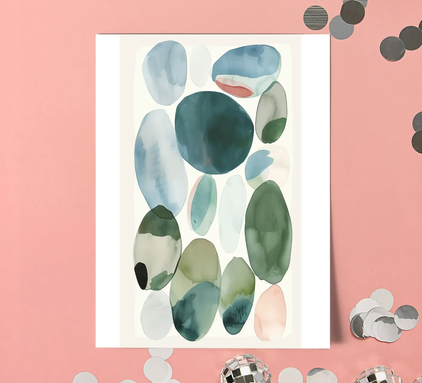Organic Forms sticker sheet by softsoul