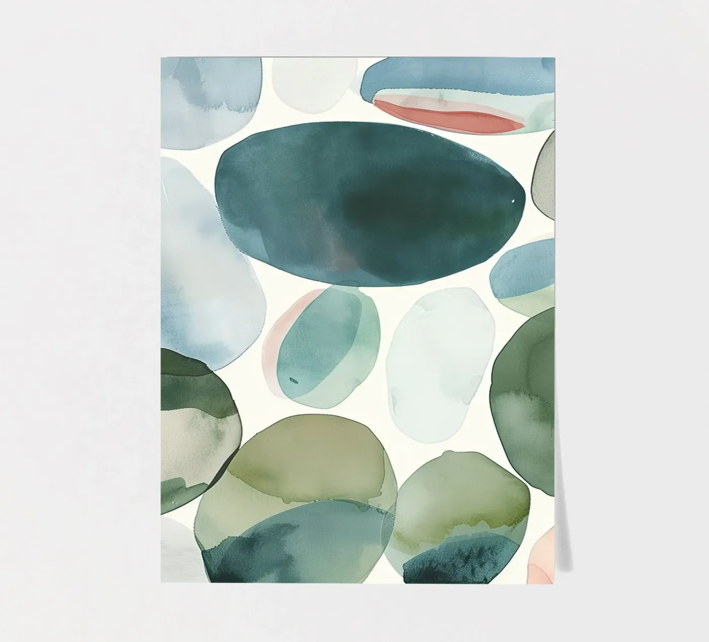 Organic Forms sticker sheet by softsoul