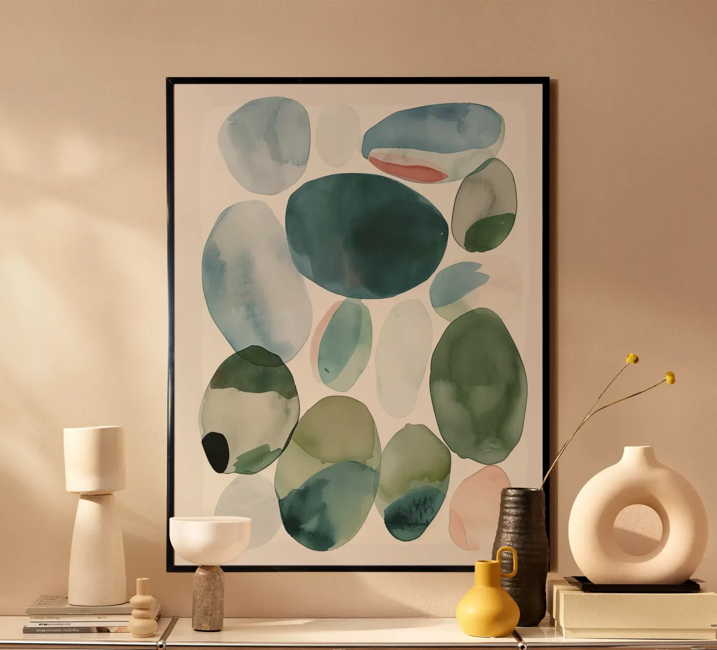 Organic Forms Poster von softsoul