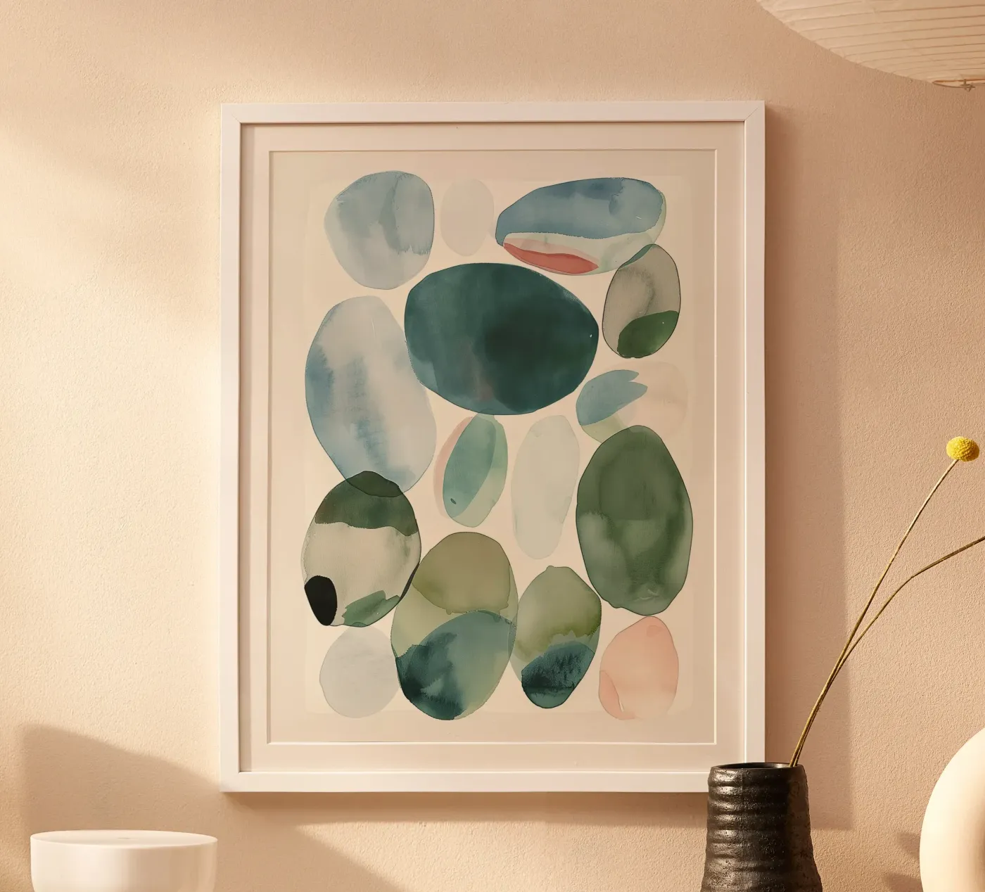 Organic Forms Poster von softsoul