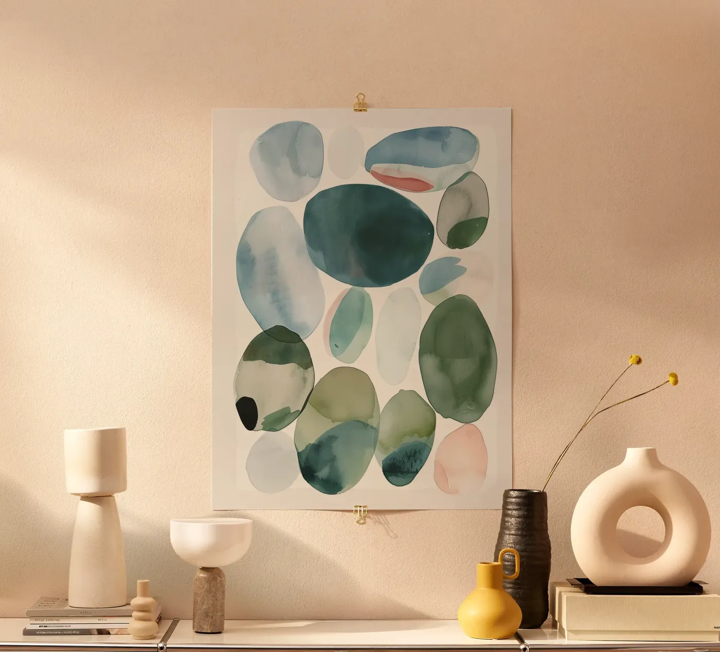 Organic Forms Poster von softsoul