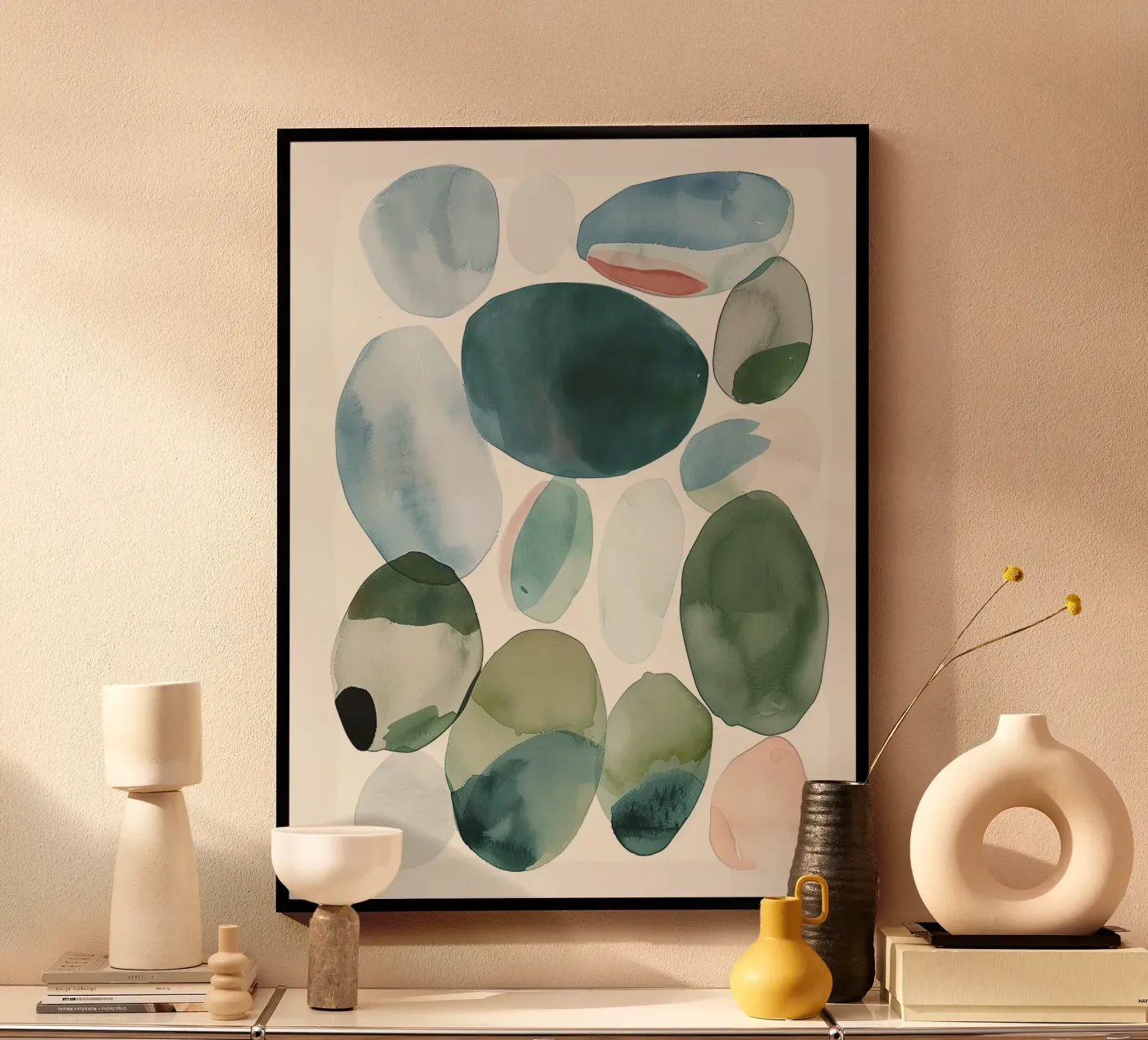 Organic Forms Poster von softsoul