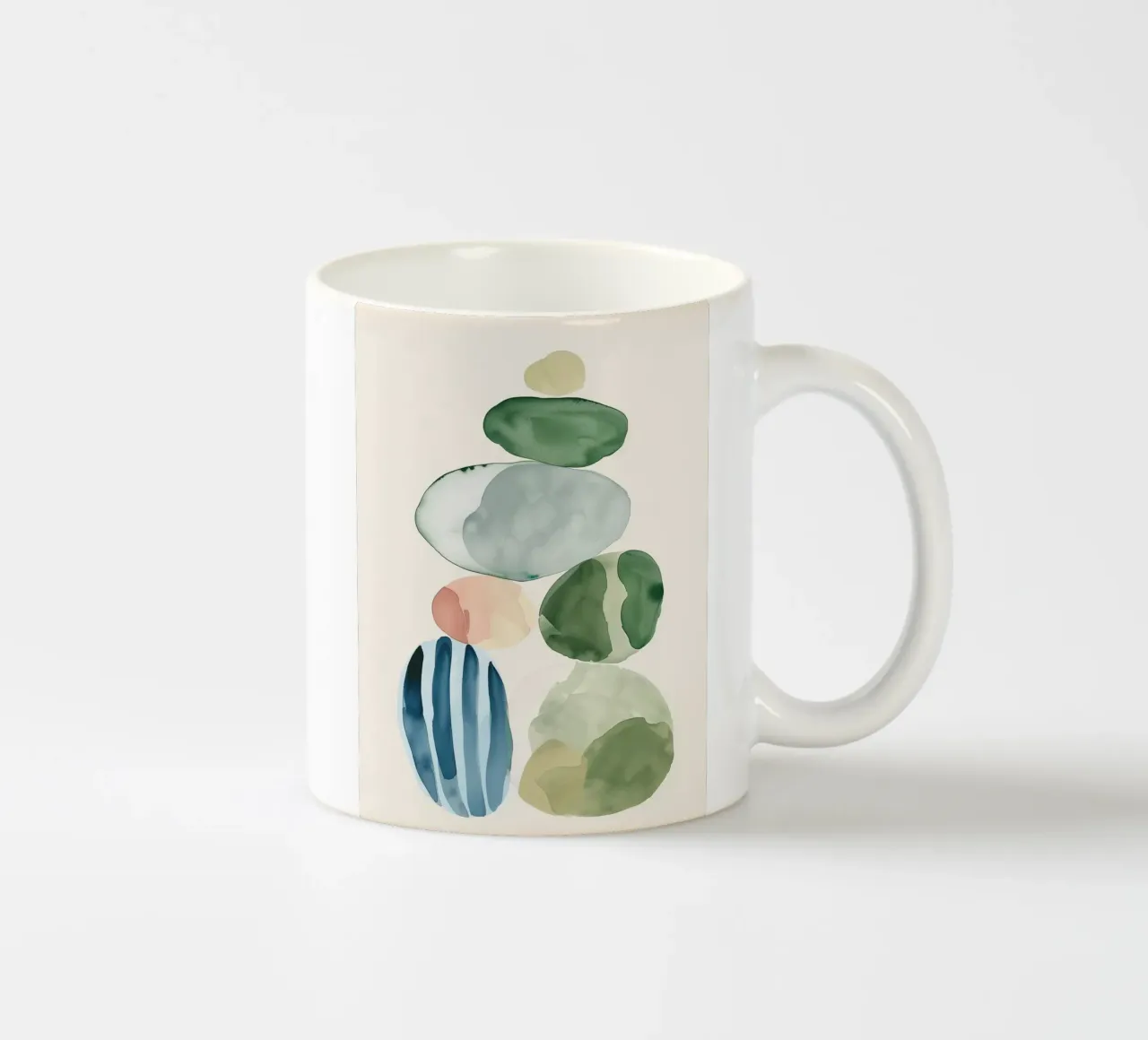 Organic Stack ceramic mug by softsoul