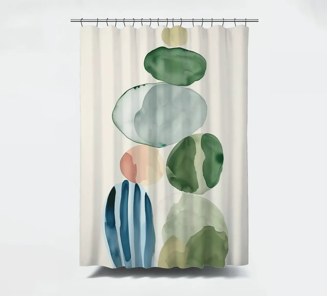 Organic Stack Duschvorhang von softsoul