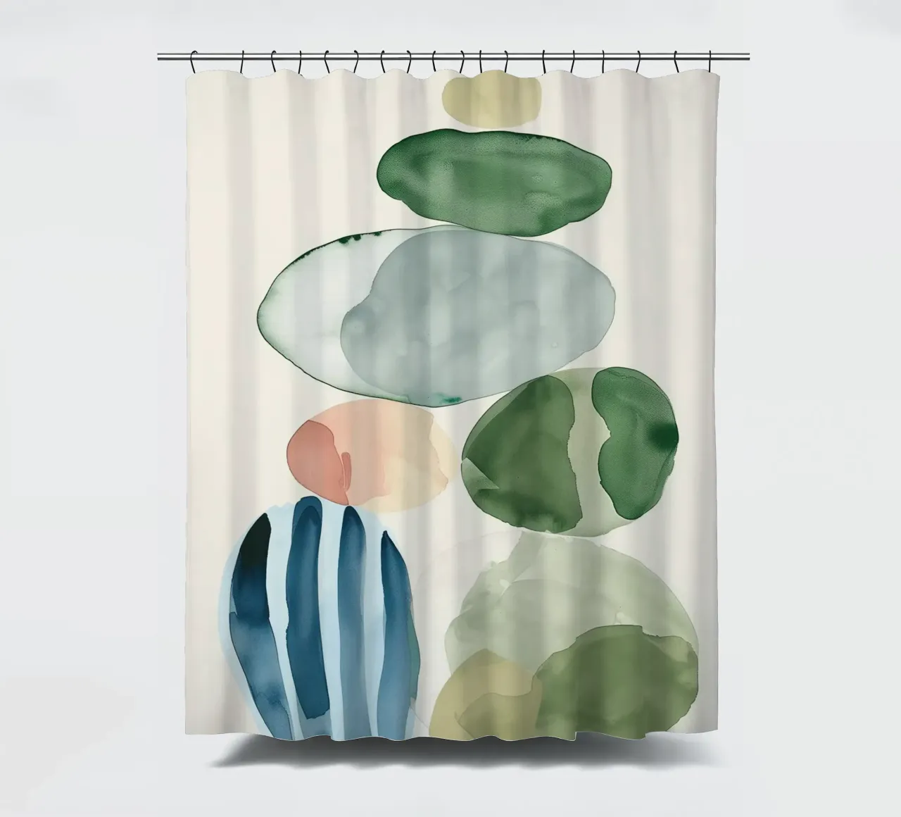 Organic Stack Duschvorhang von softsoul