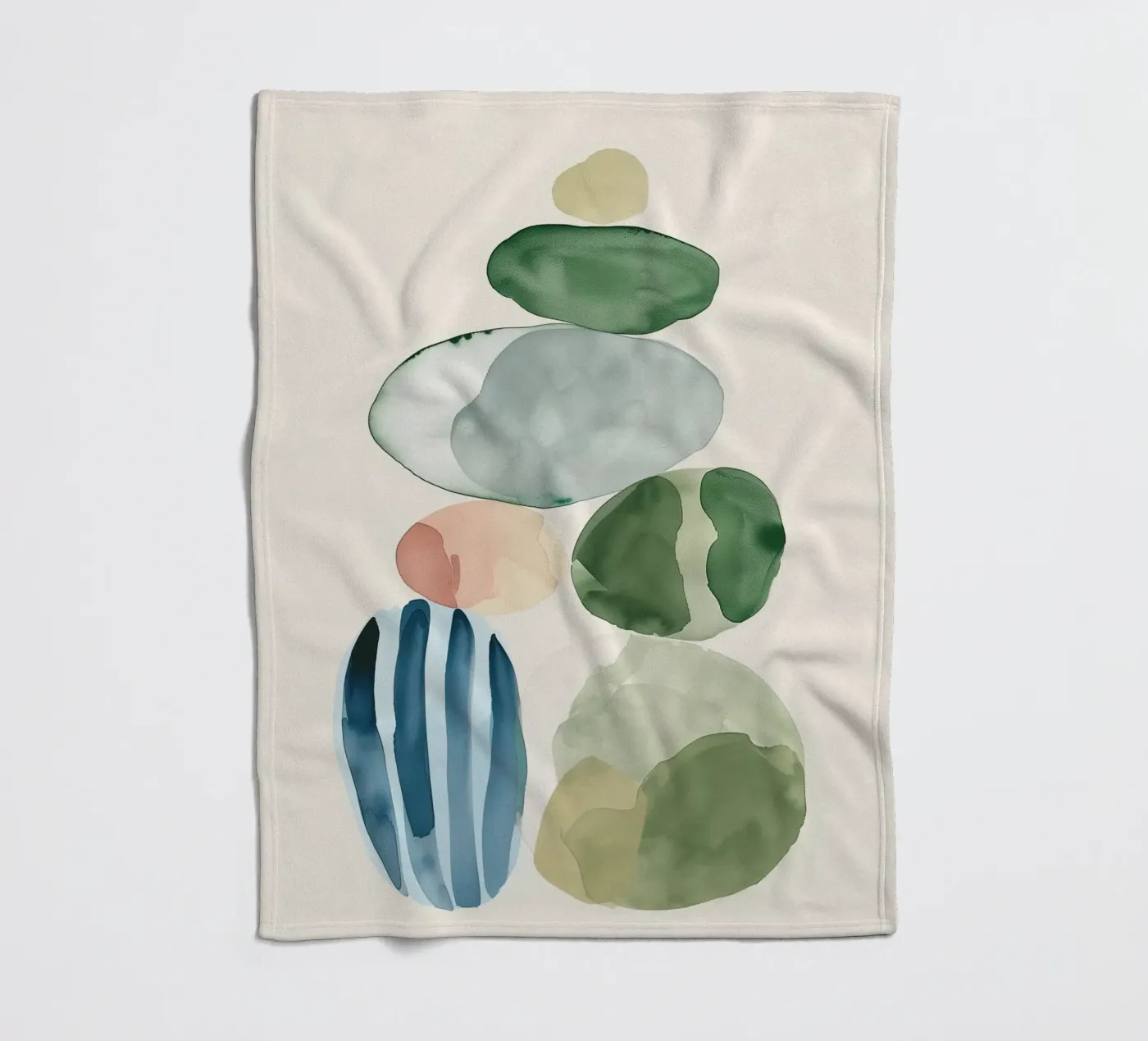 Organic Stack Fleecedecke von softsoul