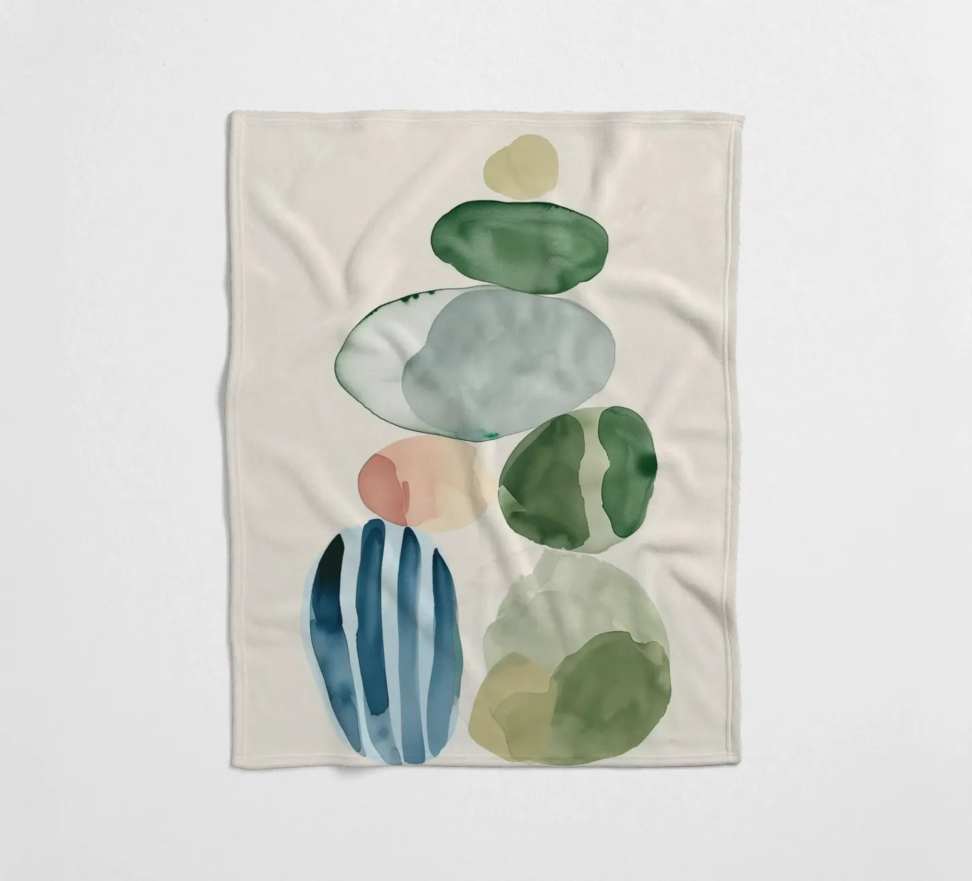 Organic Stack Fleecedecke von softsoul