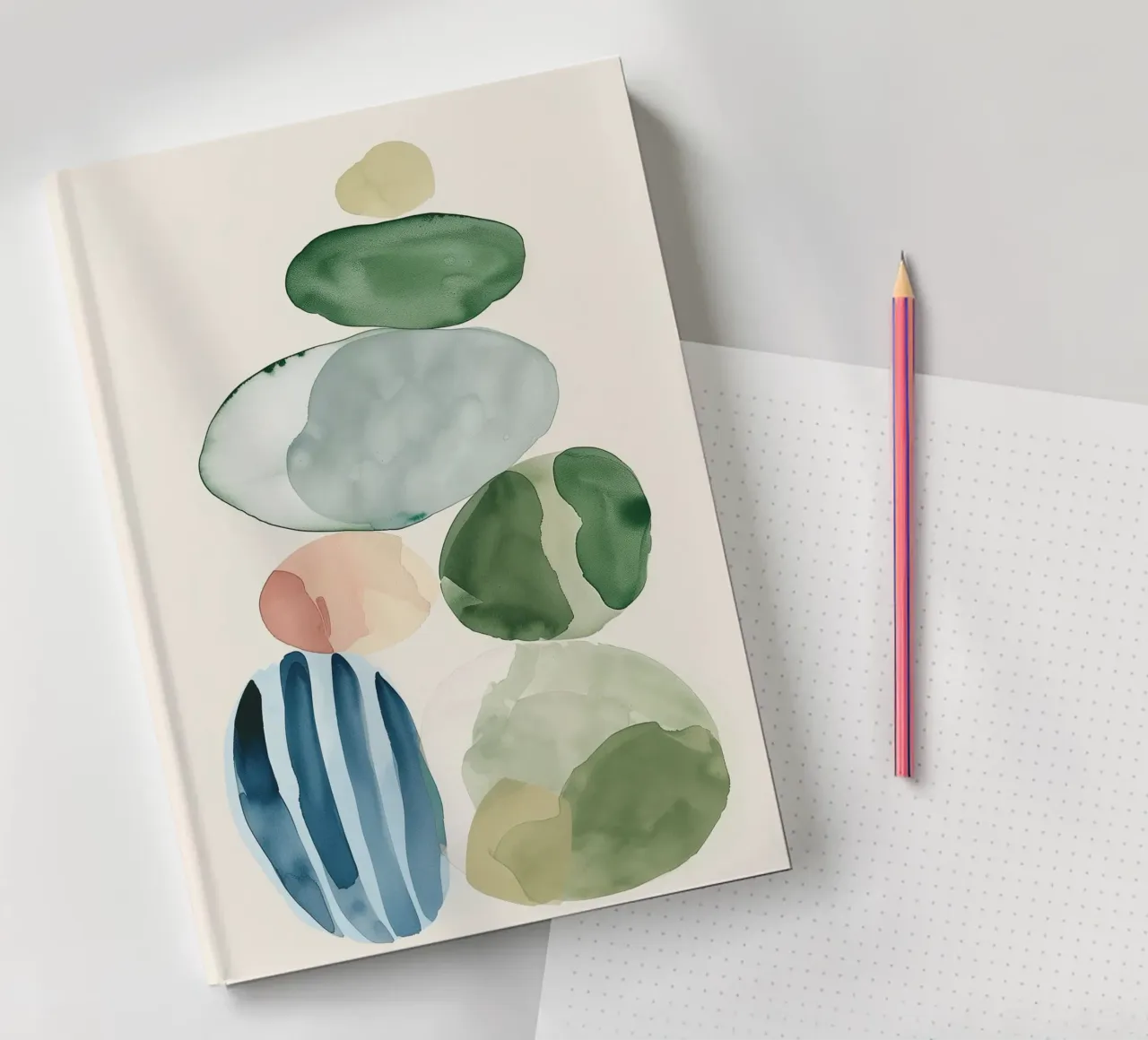 Organic Stack notebook by softsoul