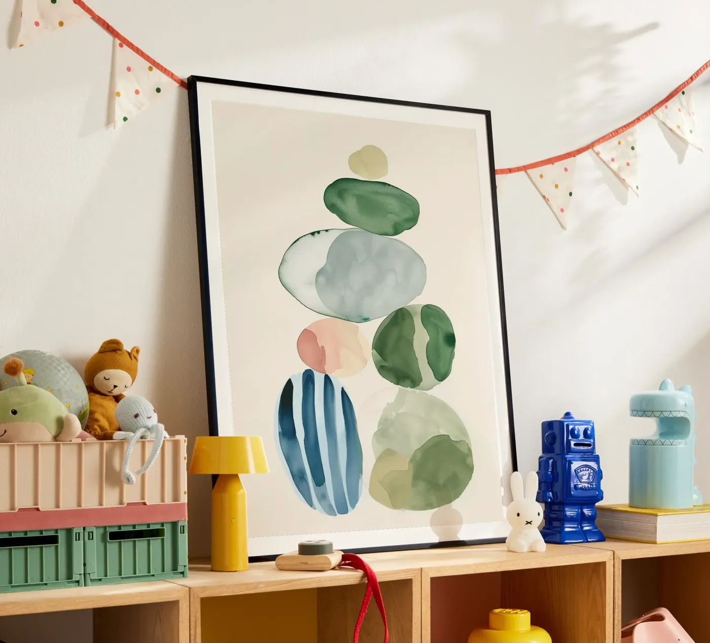 Organic Stack Poster von softsoul
