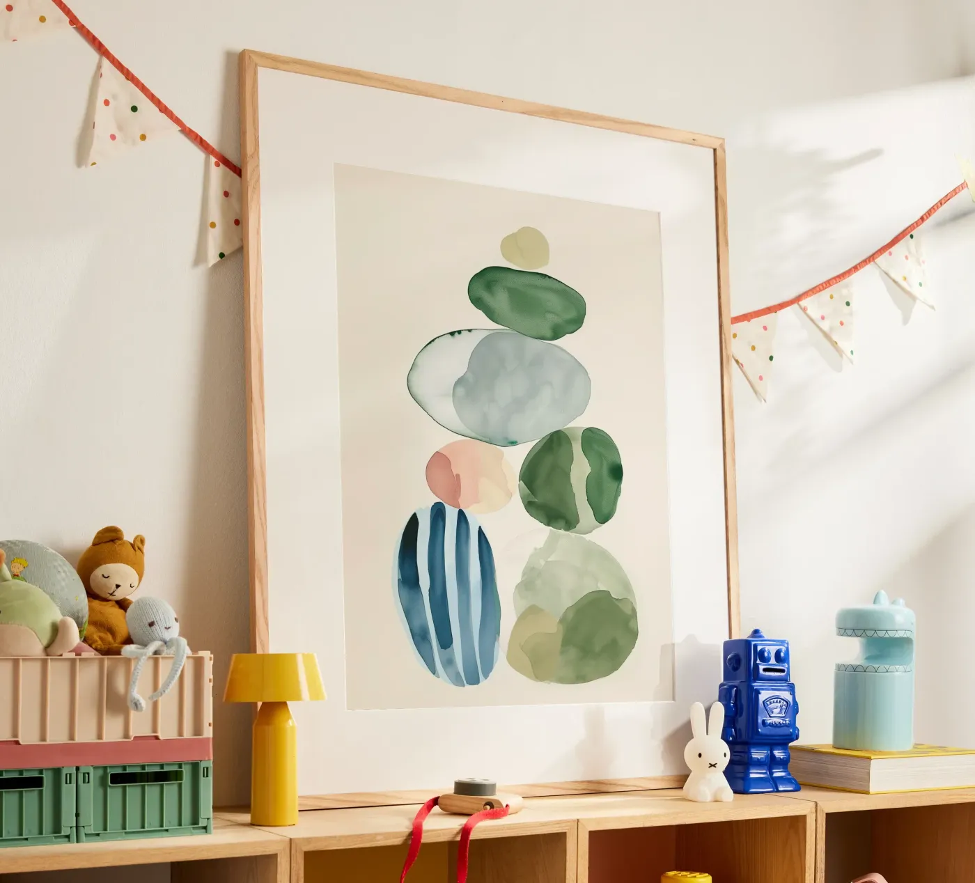 Organic Stack Poster von softsoul