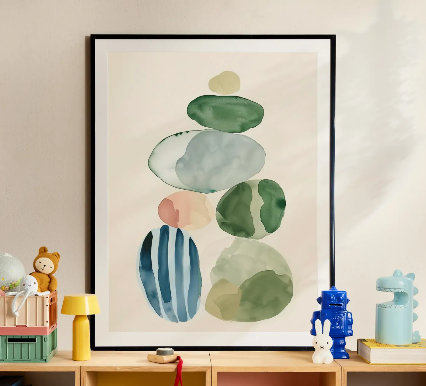 Organic Stack Poster von softsoul