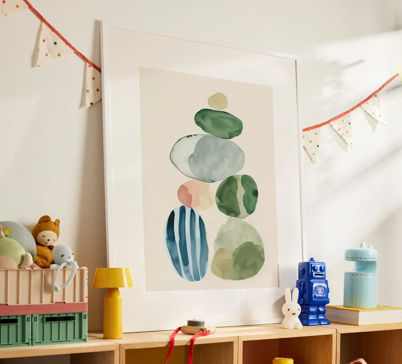 Organic Stack Poster von softsoul