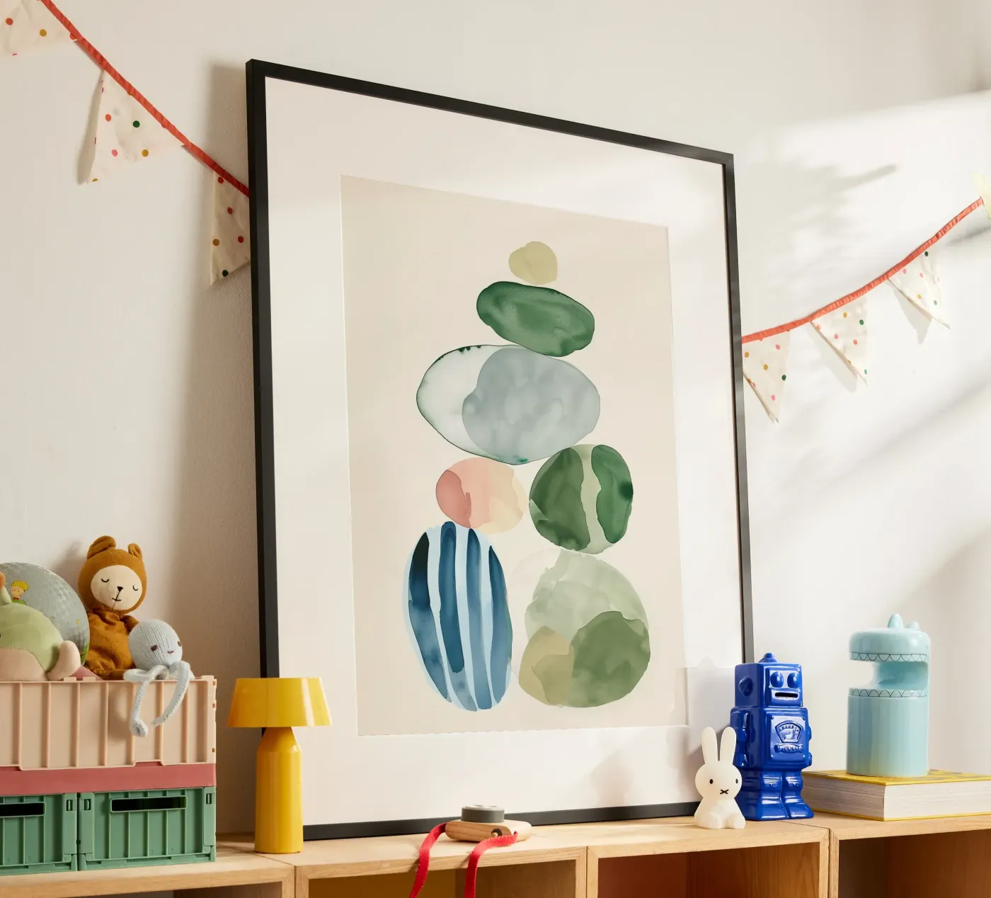 Organic Stack Poster von softsoul