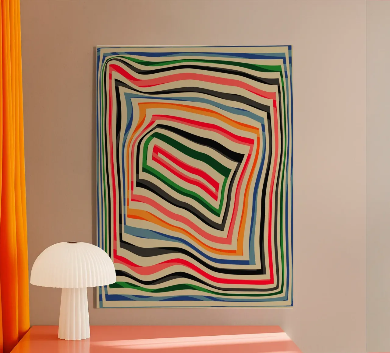 Linee astratte plexiglass da Gaite