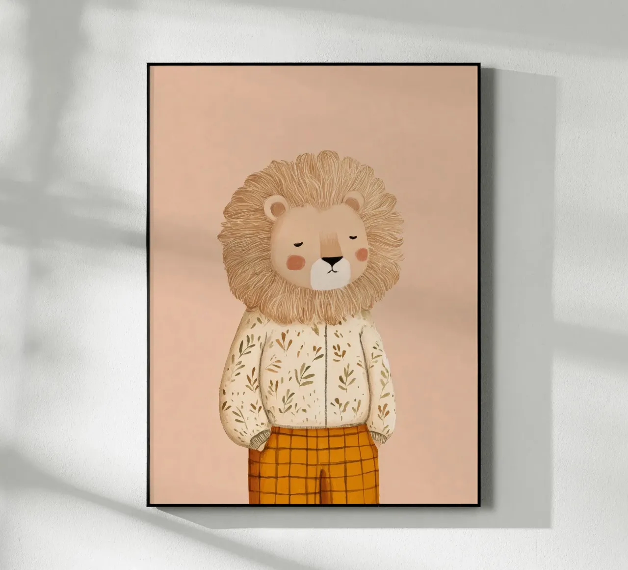 Leone gentile plexiglass da Lille Verden