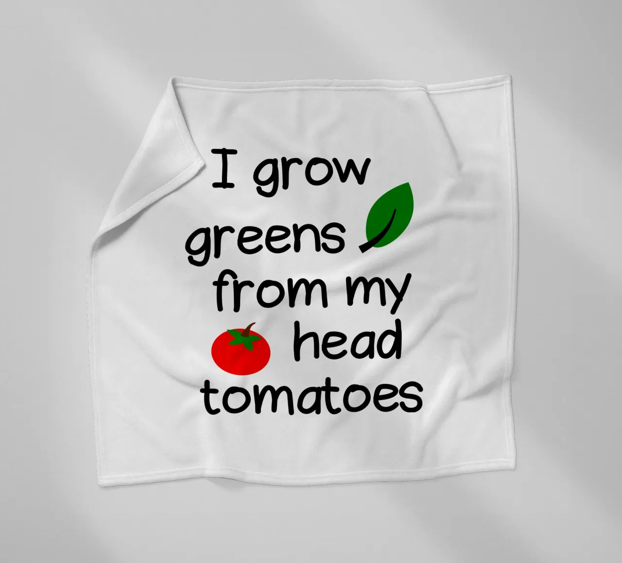 I grow greens from my head tomatoes coperta in pile da mygreenvalue