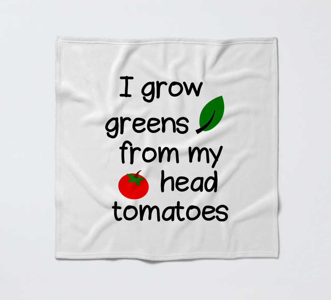 I grow greens from my head tomatoes coperta in pile da mygreenvalue