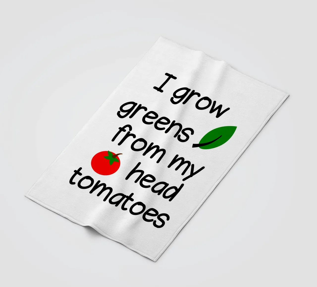 I grow greens from my head tomatoes coperta in pile da mygreenvalue