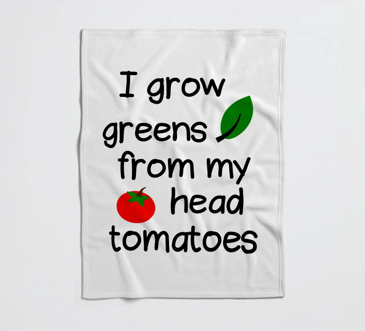 I grow greens from my head tomatoes coperta in pile da mygreenvalue