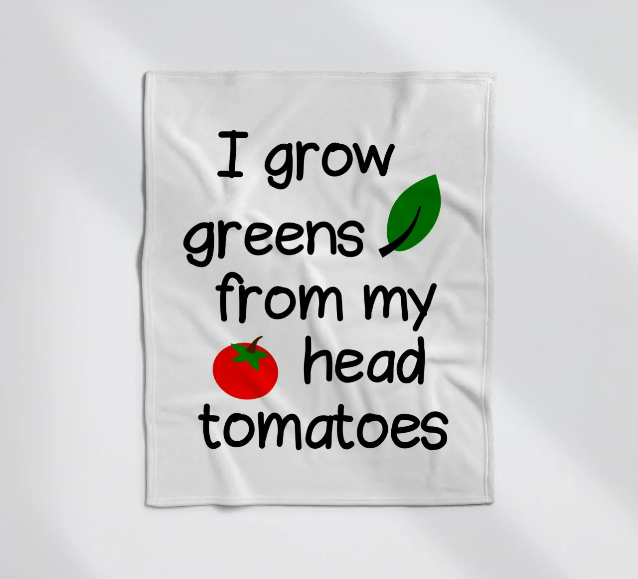 I grow greens from my head tomatoes coperta in pile da mygreenvalue
