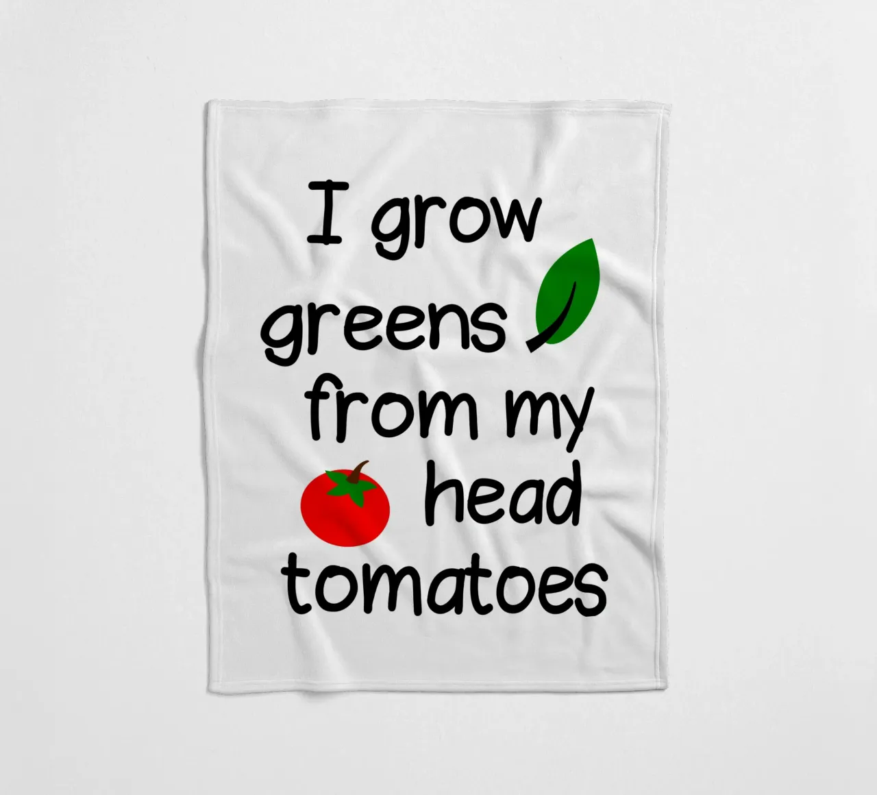 I grow greens from my head tomatoes coperta in pile da mygreenvalue