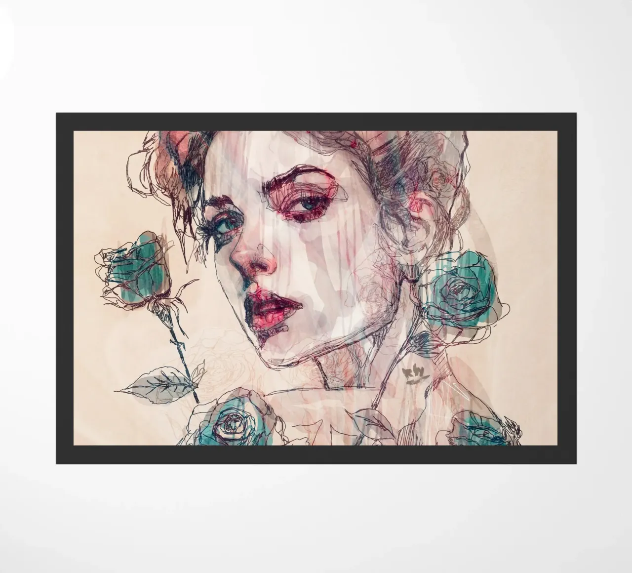 inside you deurmat van k i m