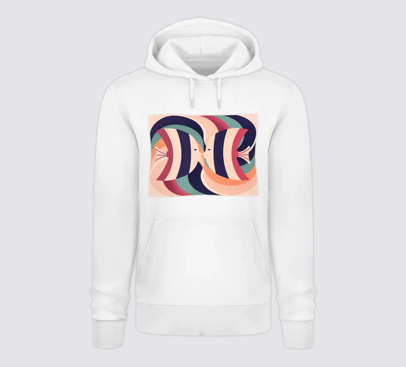Two Fish hoodie by Gaite
