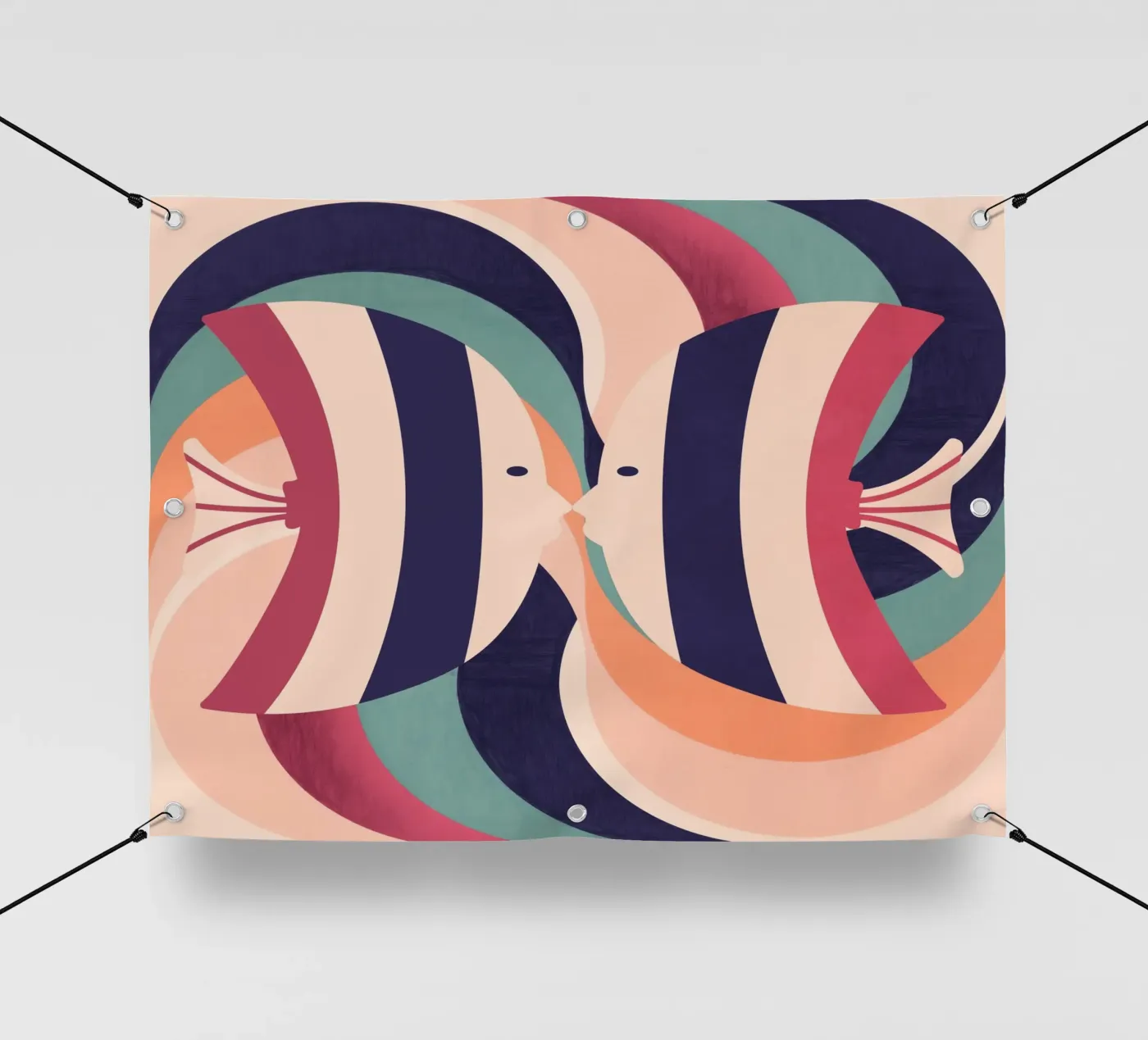 Two Fish PVC Plane von Gaite