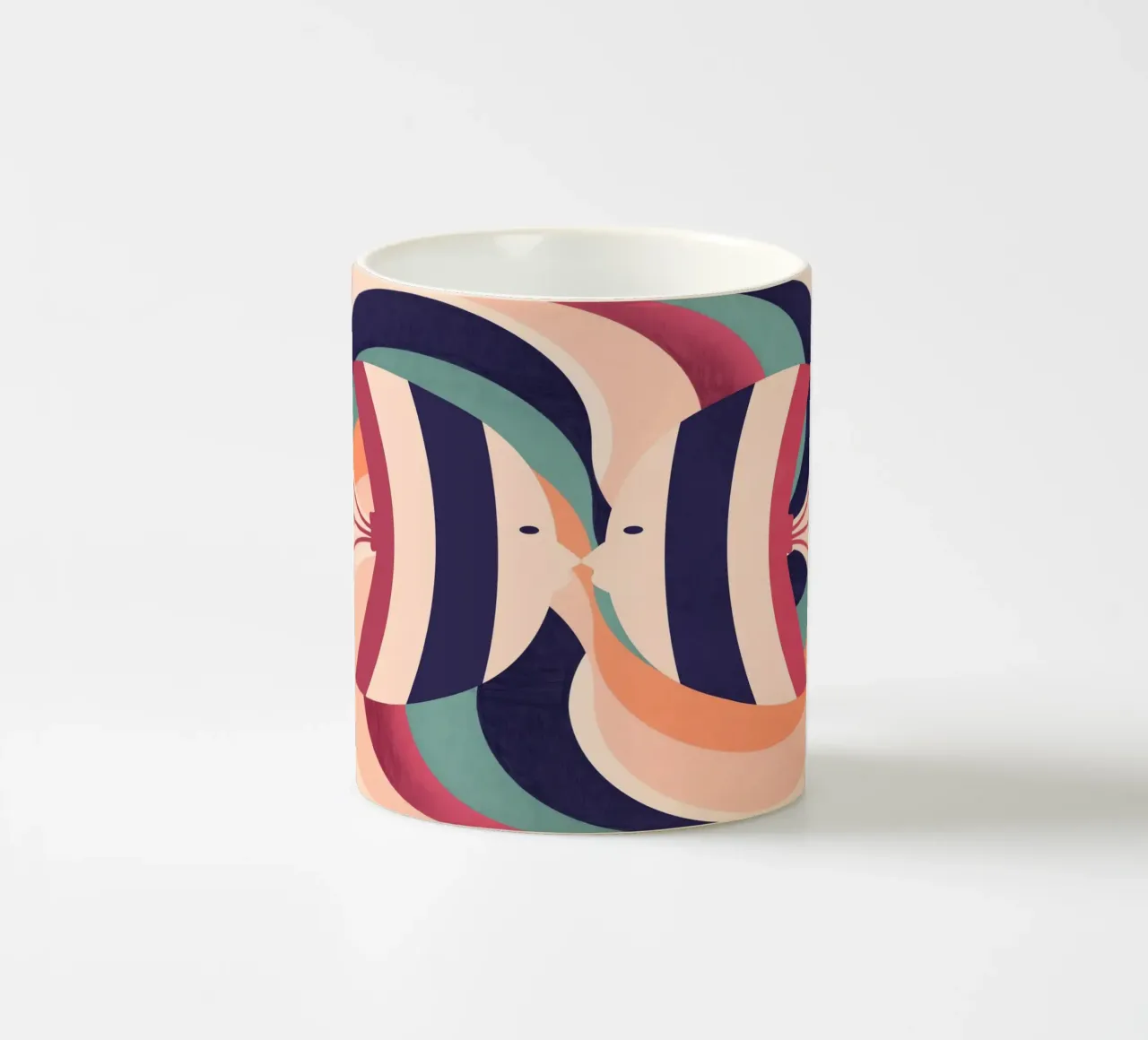 Two Fish ceramic mug by Gaite