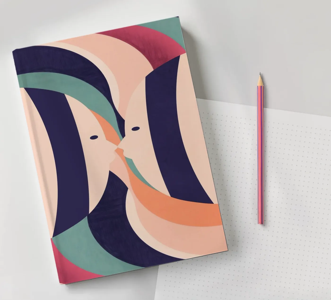 Two Fish notebook by Gaite