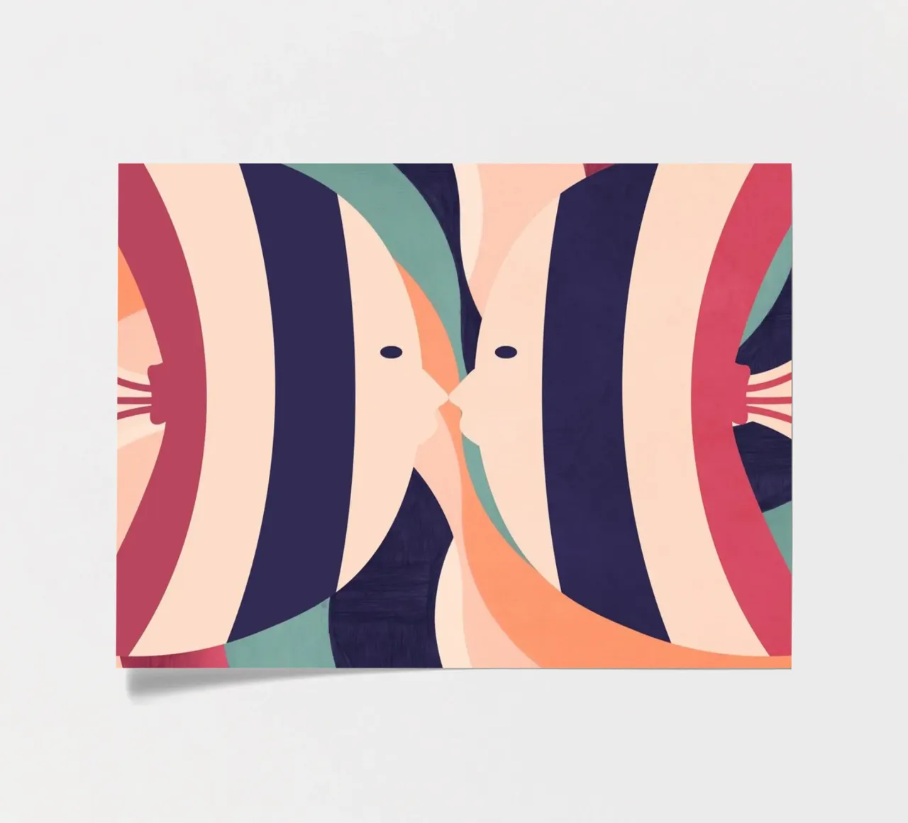 Two Fish stickervel van Gaite